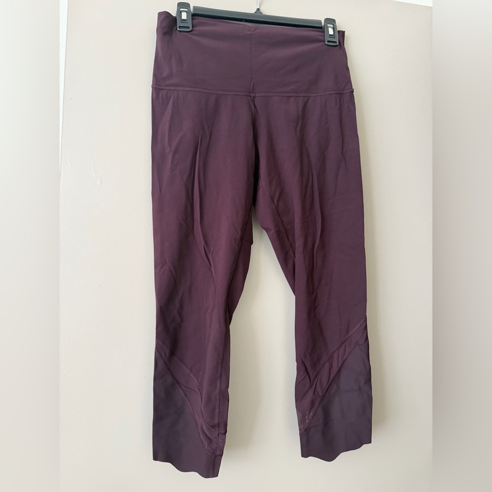 Lululemon Deep Purple/Burgundy Leggings